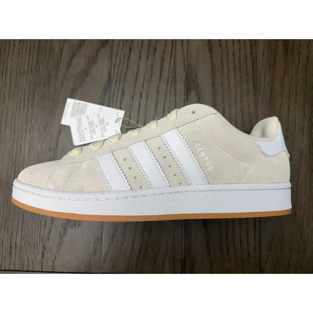 Adidas Campus 00s Wonder White Cloud White Gum Sneakers Men’s Size 8.5 NWT